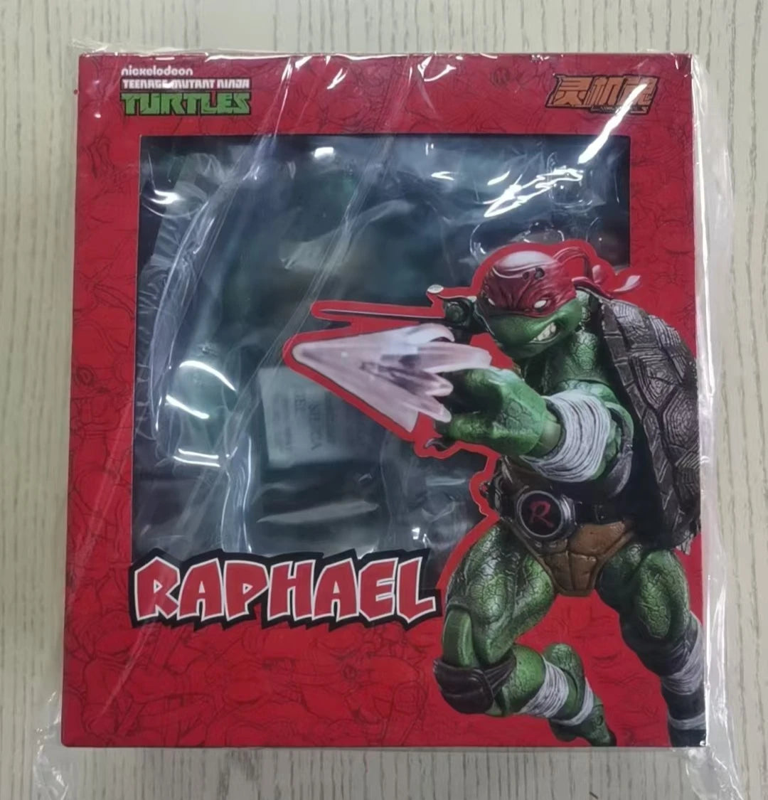 In Stock Lingjihun Teenage Mutant Ninja Turtles Raphael&Leonardo Highly Restored Action Figure Model Collectible Anime Figurine