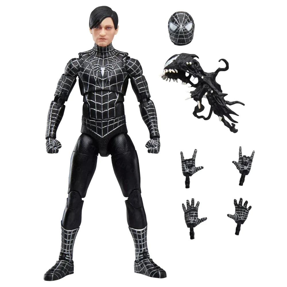 In Stock Hasbro Marvel Legends Series Spider-Man 15cm Spider-Man 3 Action Figure Collection Original Toys Model Ornament Gifts
