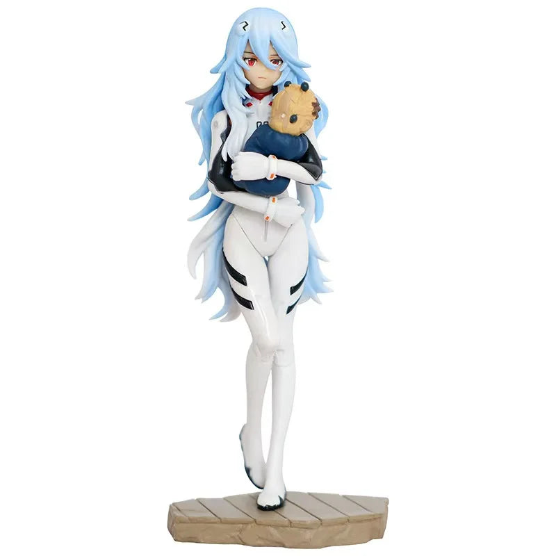 New Century Evangelion Anime Accessories Mech Asuka GK Handmade Pretty Girl Statue Trendy Play Gift High Quality