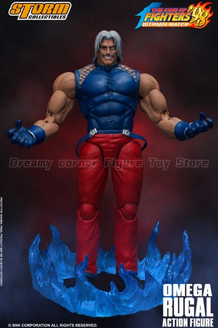 【In Stock】Original STORM COLLECTIBLES KOF98 OMEGA RUGAL 1/12 Action Figure Toy Model Gift Collection