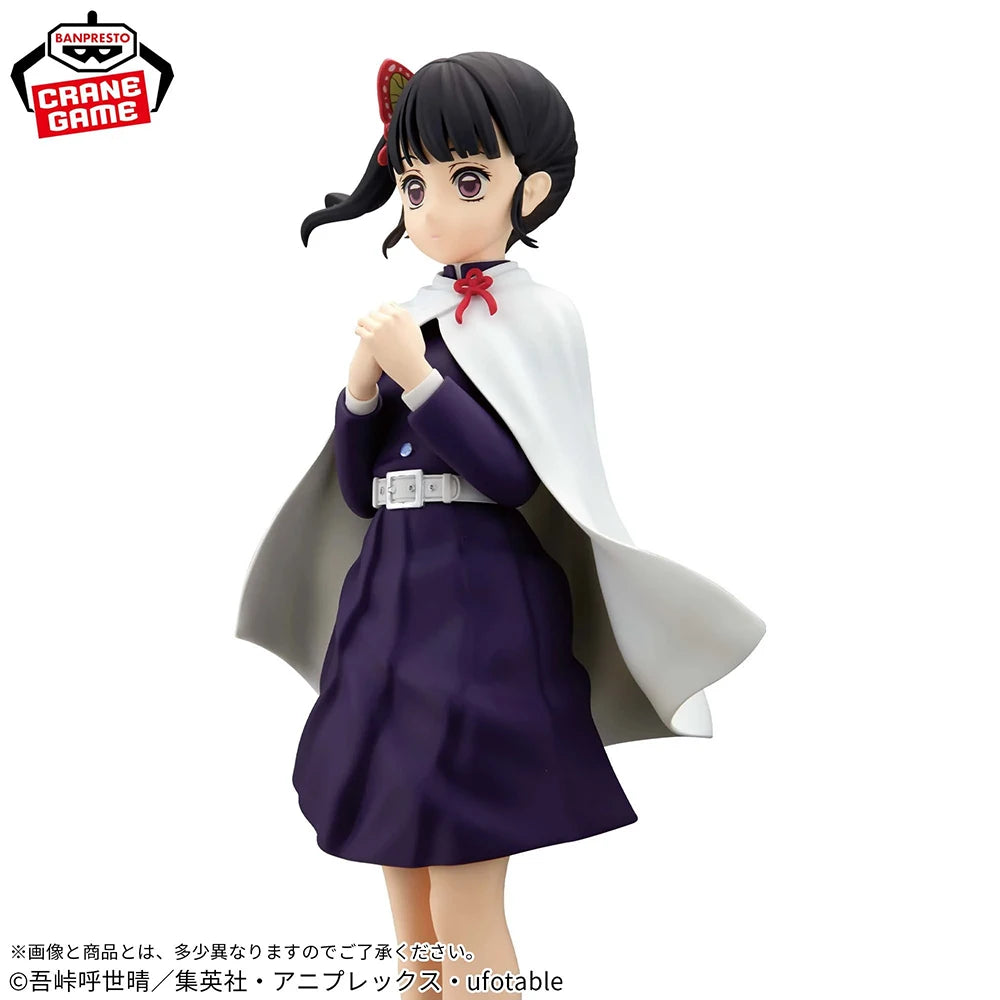 Original Genuine In Stock Boxed Figure BANPRESTO GLITTER & GLAMOURS Demon Slayer 22cm Tsuyuri Kanao Anime Figure Model Boxed Toy