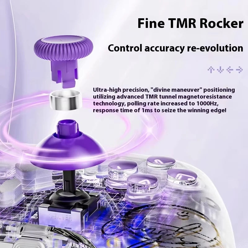 NEW AOLION K20 TMR Joystick Wireless Gaming Controllers Replaceable Magnetic Shell Custom For PC NS2 Steam Gamer