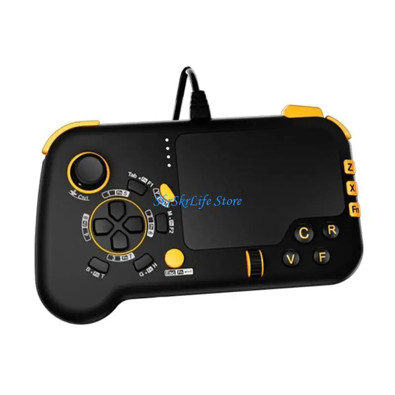 Trigger Clickers Controller E65E Gaming Controller,PC Game Controller Joystick with Trigger Button ...