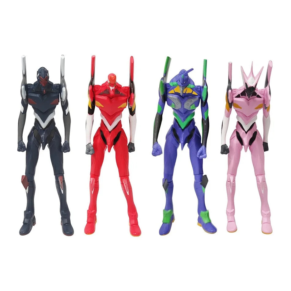 New q-version Anime Genesis Evangelion Figure EVA Ayanami Rei Asuka PVC Model Chassis Desktop Ornament Gift Doll Toy Hot