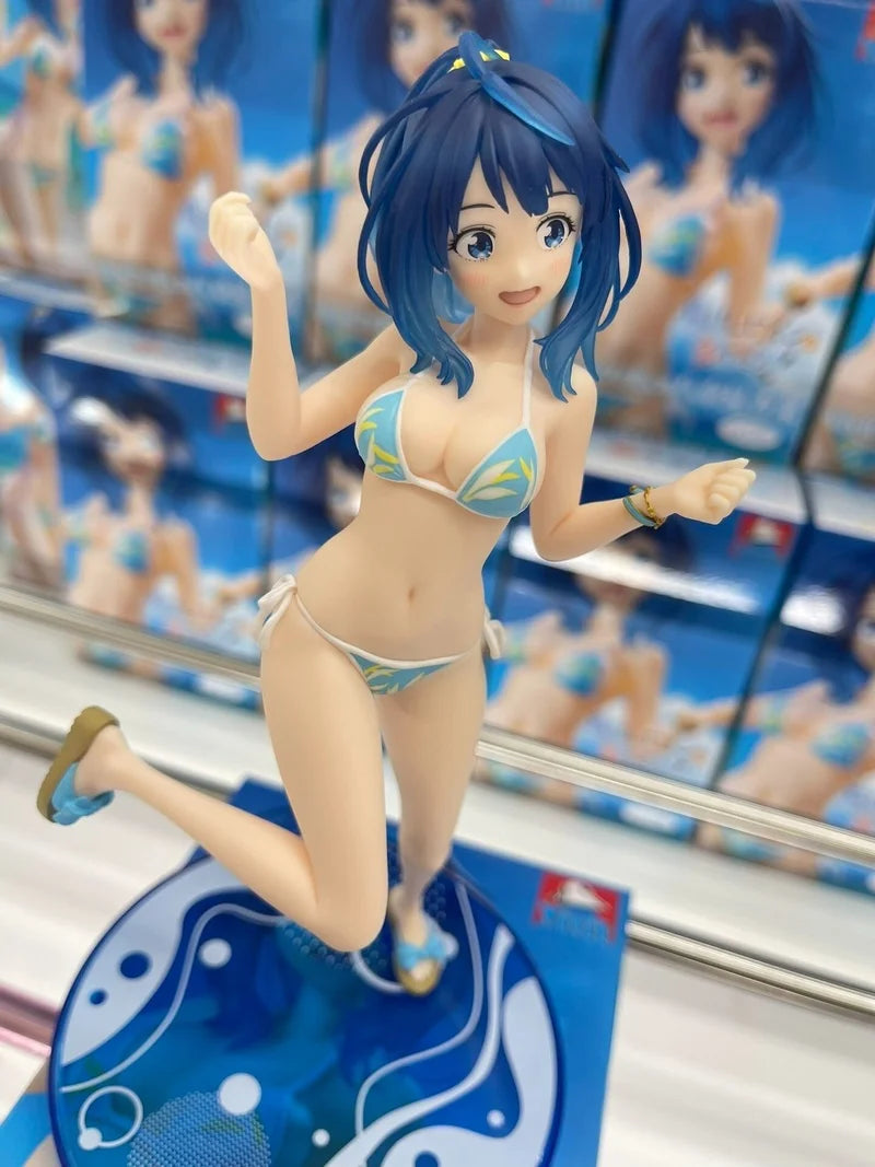 System Service VIVIT Makeine: Too Many Losing Heroines! Yanami Anna ~Swimming Suit Ver.~ PVC Anime Action Figures Model Toy