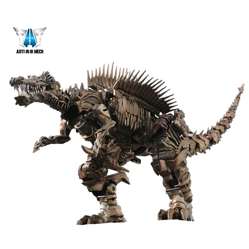 AOYI LS11 LS-11 Transformation Action Figure 37cm Scorn Dinobots Ancient Behemoth Dinosaur Movie Model Alloy Deformation Figma