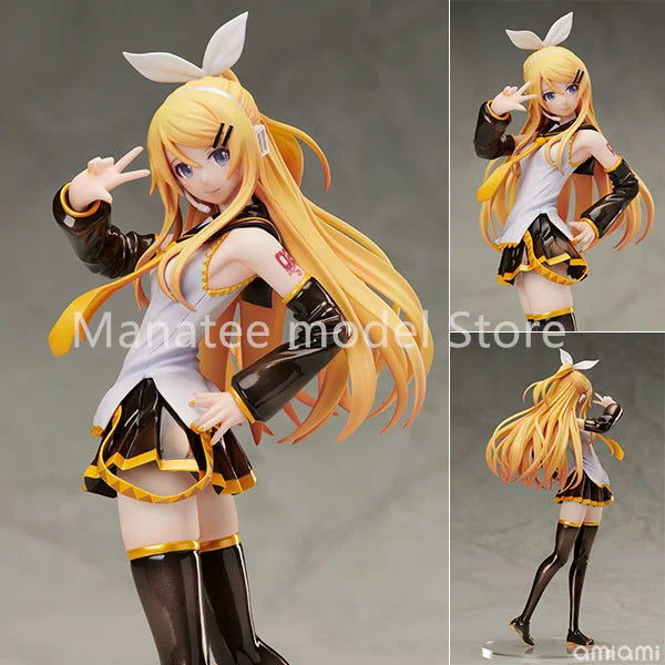 FREEing Original Character Vocal Series 02 Kagamine Rin "Rin-chan Nau!" Adult Rin Ver. 1/8 PVC Action Figure Anime Model Gift