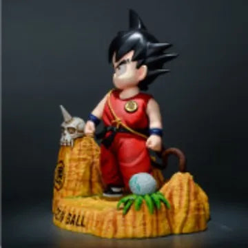 48cm New Dragon Ball Anime Figure Son Goku Peripheral PVC Model Scene Statue Desktop Decoration Ornaments Birthday Gifts Toys