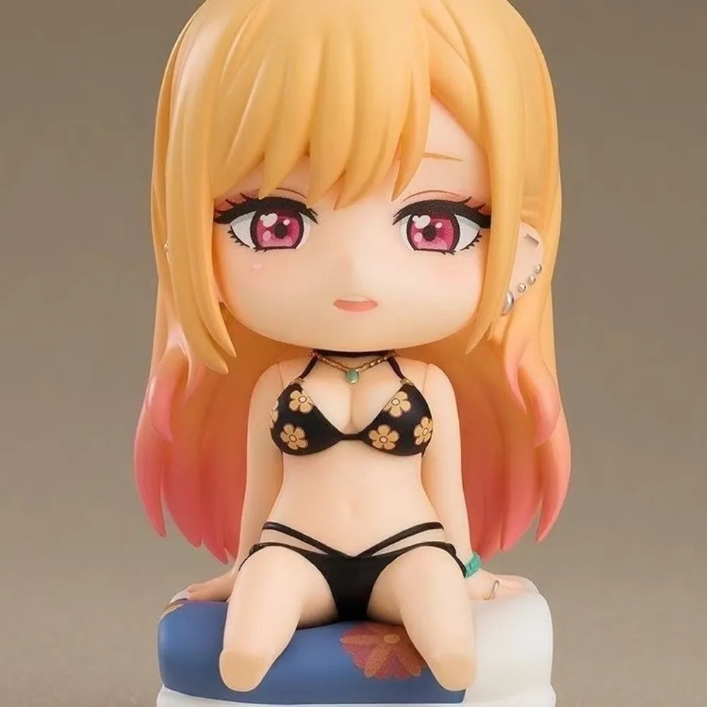 #2433 Ver.Q Swimsuit Kitagawa Marin PVC Action Figure My Dress-Up Darling Anime Figure Collectible Model Toy Kid Gift Doll 10CM