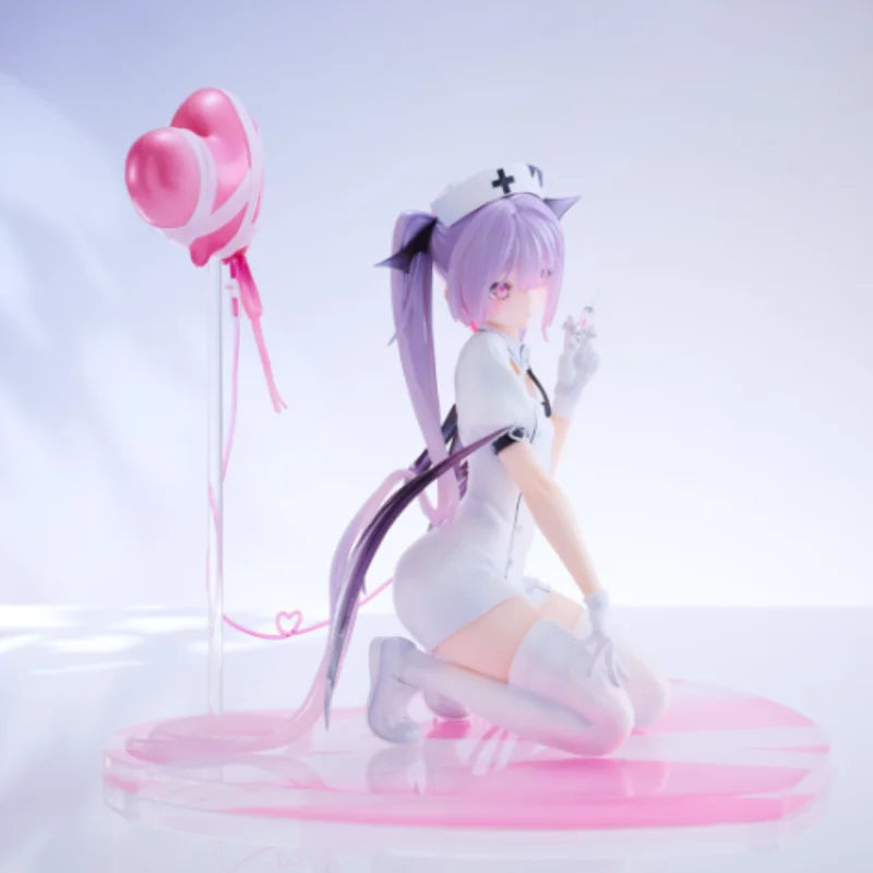 In Stock Pink Charm Eve Nurse SWEET TOXIC Figure Scenery Ornament Model Boy Gift Peripheral Action Figure Collection Gift