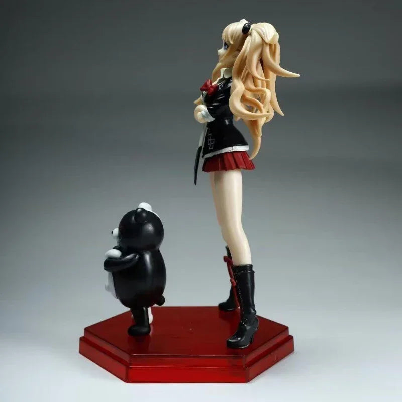 Anime Junko Actionfiguren GK Spiel Enoshima Junko Actionfiguren 18cm PVC Modellsammlung Spielzeug Geburtstag für Kinder Puppengeschenke