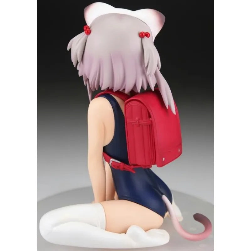 In Stock Original Orchid Seed ToHeart2 Nanako Navy Blue School Swimsuit 10cm PVC Anime Figure Toy Gift Ornament