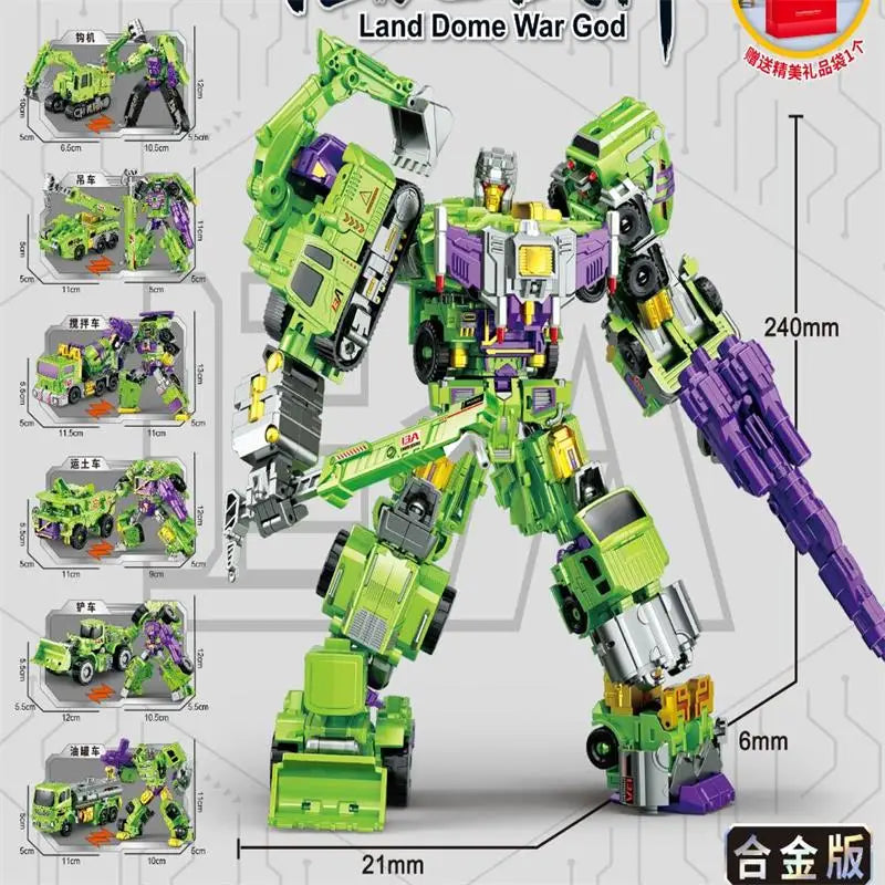 Transformation Defender Defensor Bruticus Devastator predaking Figure Toys