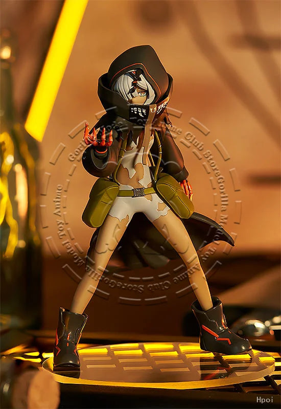 In Stock Original Genuine GSC POP UP PARADE Black Rock Shooter: Dawn Fall Strength Action Figure Anime Statue Collectible Model