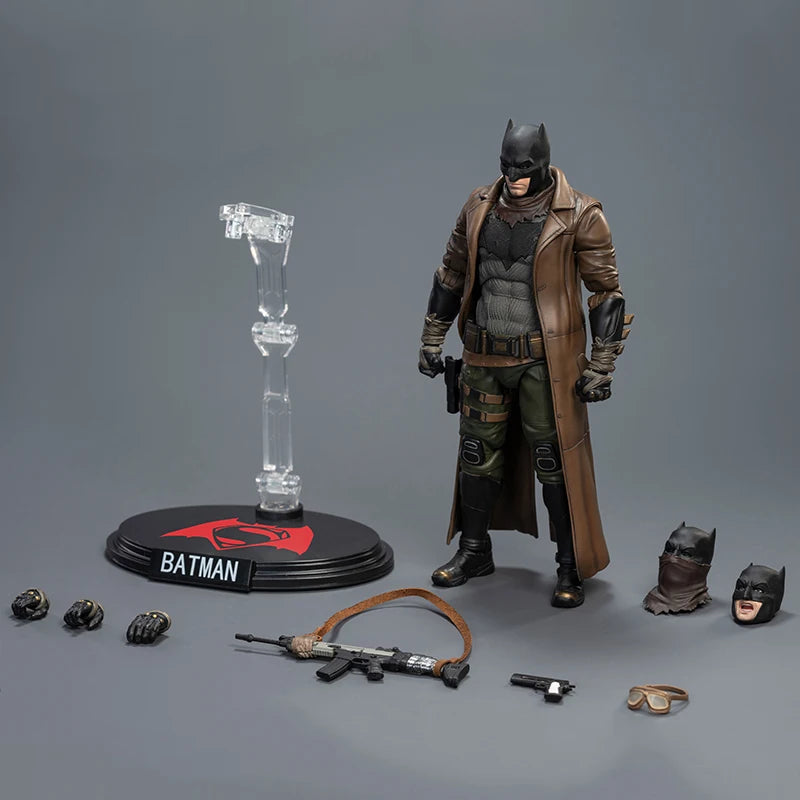 BVS batman Fondjoy Nightmare Desert Batman 19cm Action Figure DC Movie Characters Collectible Model PVC Model Boys Birthday Gift