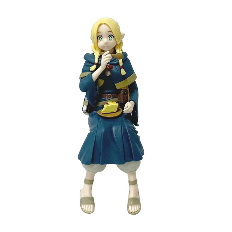 In stock Anime Figure Delicious in Dungeon Marcille Donato - Action Model Laios Touden Noodle Stopper Figurine Toy Collectible