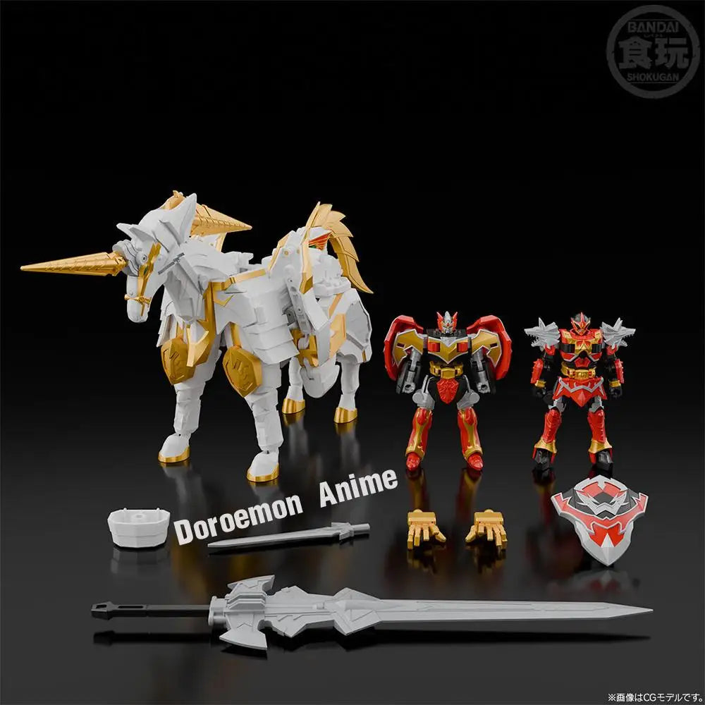 In Stock Original Bandai Smp Power Rangers Mystic Force Mahou Sentai Magiranger Brightstar Assembly Action Figures Model Toys