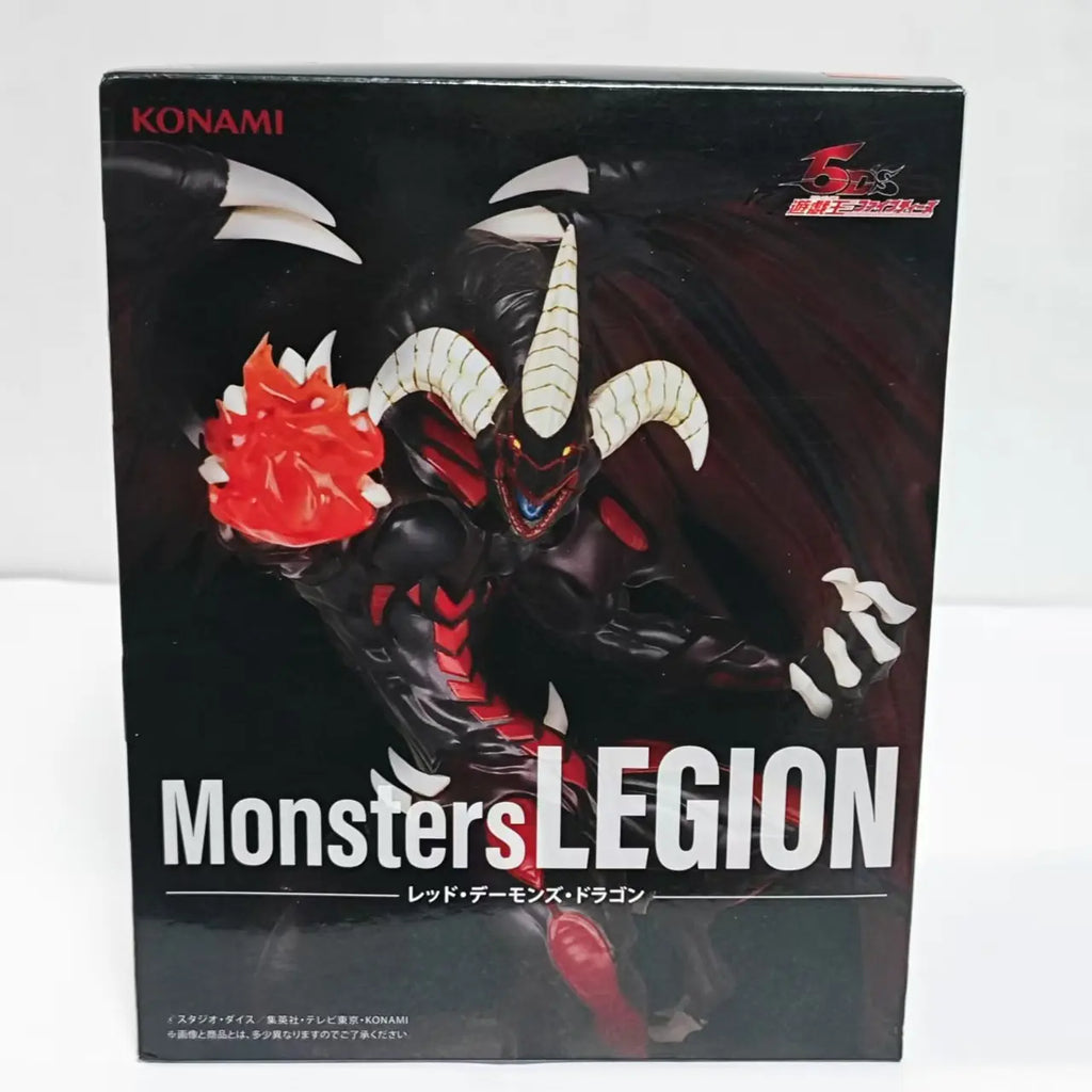 Original KONAMI Yu-Gi-Oh! Red-Eyes Black Dragon Blue-Eyed White Dragon Equal-Arts  Anime Action Figures Model Figurine Toys