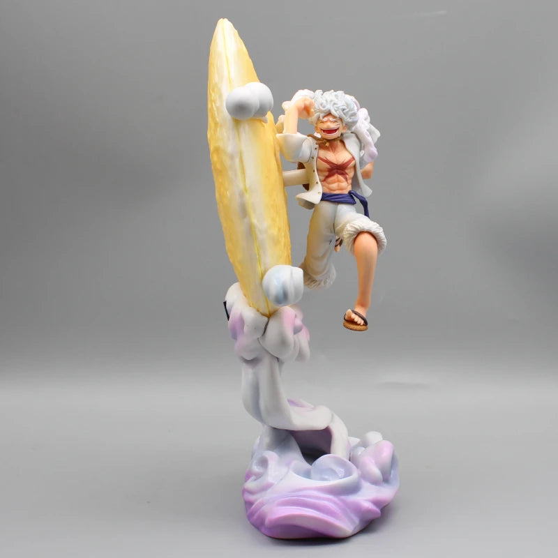 One Piece Anime Figure Monkey D. Luffy Nika Figurine Moon Fairy 29cm PVC Luminous Statue Doll Collection Toys Kids Birthday Gift