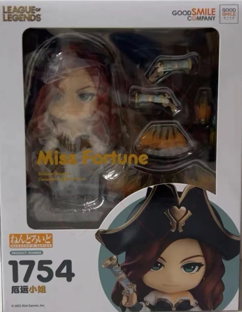 In Stock [72 Hours Shipping]GSC League of Legends Action Figure Ezreal Jinx Kaisa Clay Toy Collectible Gift