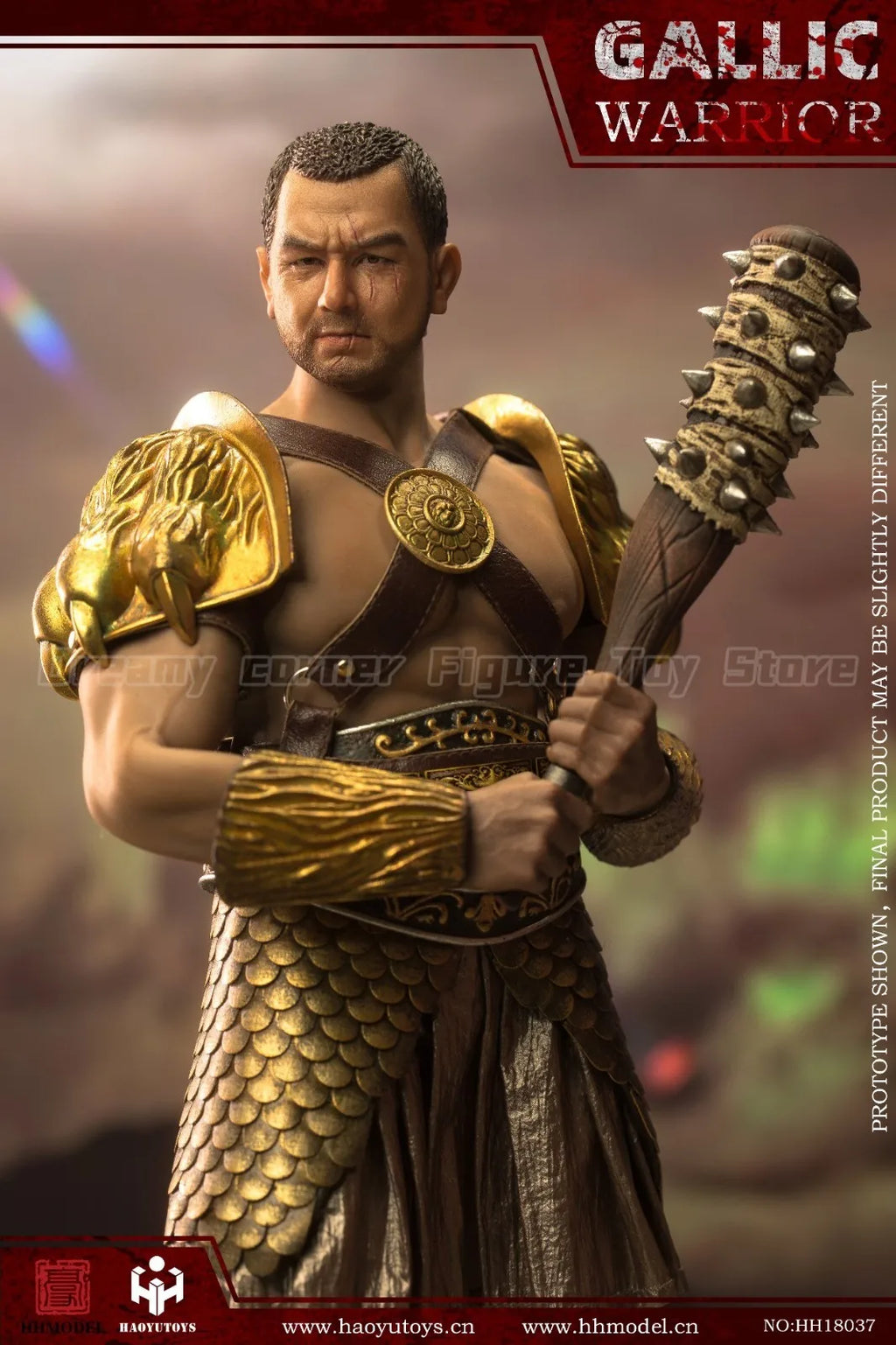 【In Stock】HHMODEL HAOYUTOYS HH18037 Imperial Legion Hunting Ground Fighter Gaul Warrior Set 1/6 Action Figure Model Collection