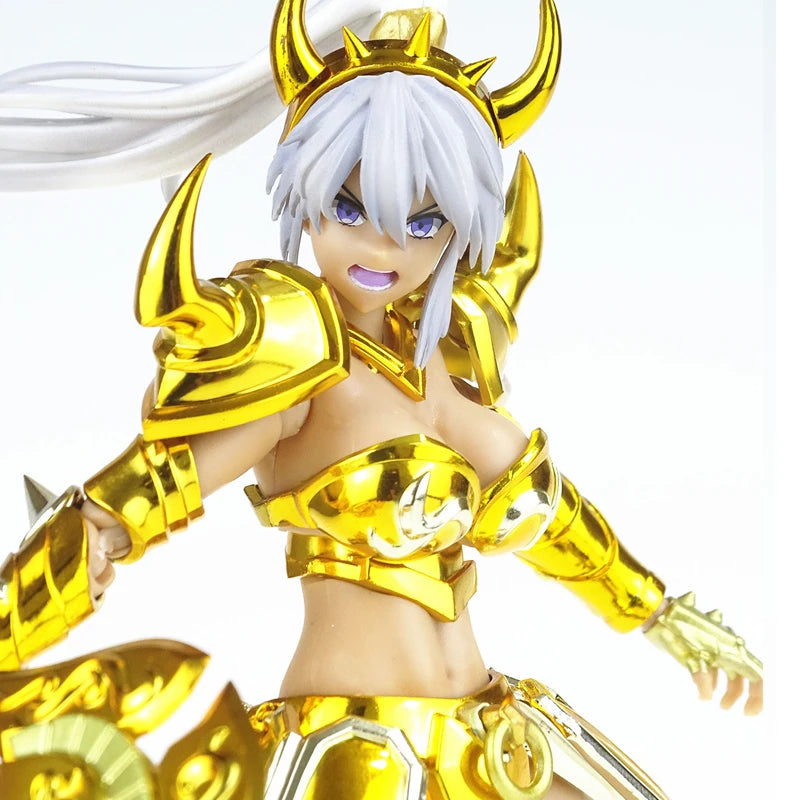 Great Toys/GT Saint Seiya Myth Cloth EX Taurus Erica Holy Contract Female Zodiac Knights of Action Figure Model In Stock