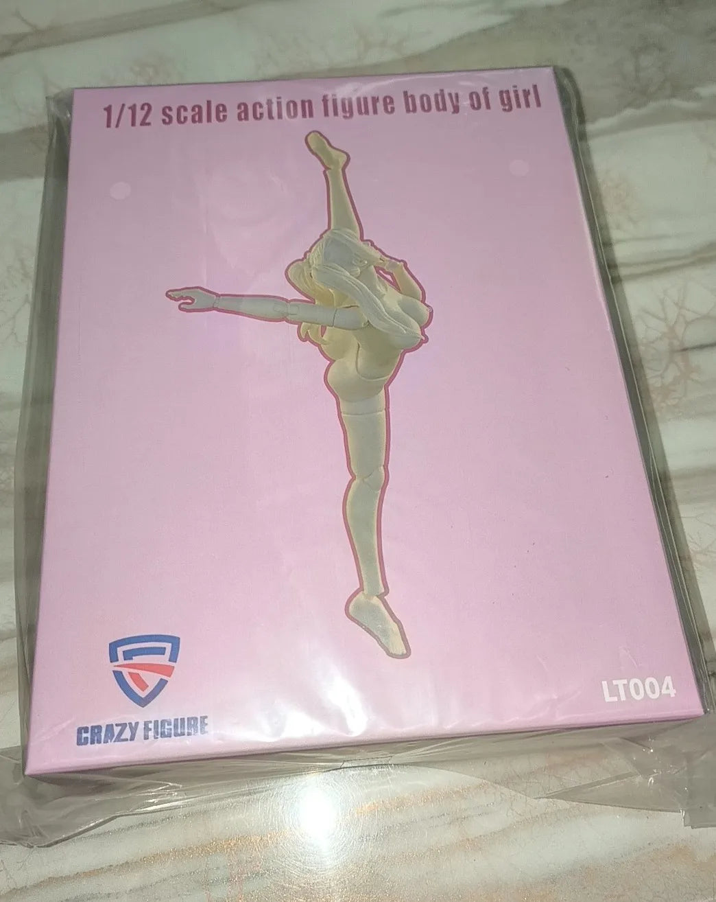 CFTOYS Crazyfigure Male and Female LT003 LT004 Basic Bodies 1/12 Scale Poseable Action Figures Toy Models Collectible Gifts