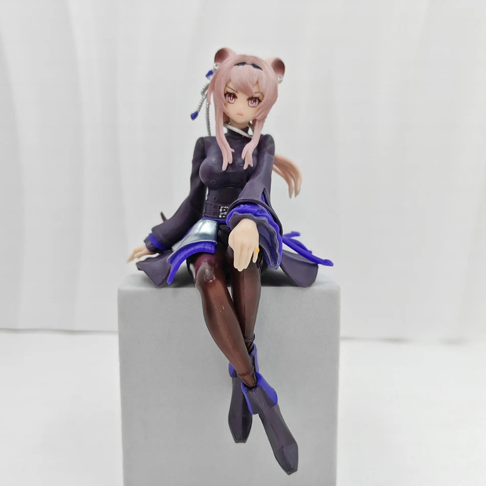 Game Arknights Lin 15cm Figure Sitting Noodle Stopper Anime Figure Action Figurine Model Collectible Ornaments Decoration Gift