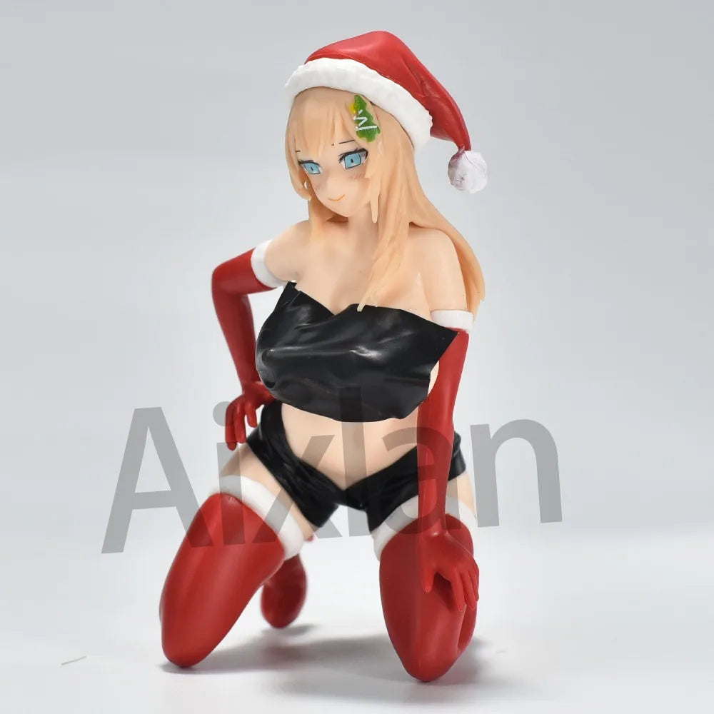 Aixlan NSFW Insight Figur Carol Lu Nikukan Sexy Mädchen Weihnachtsgeschenk 12cm PVC Actionfigur Spielzeugsammlung Modellpuppe
