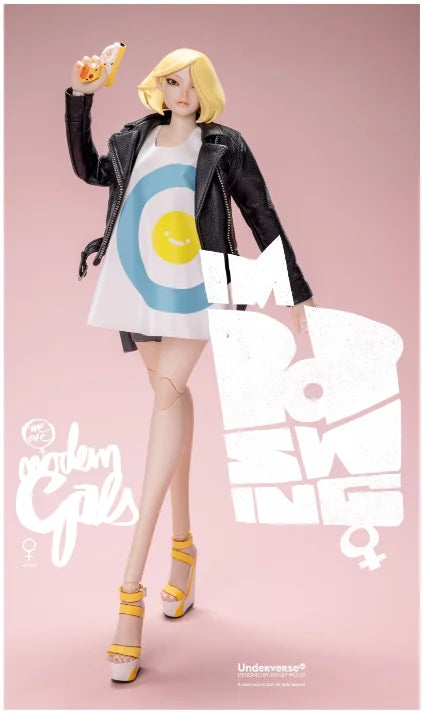 【In Stock】Original Underverse MODERN GALS POPSWING 1/6 Action Figure Toy Model Collection Gifts