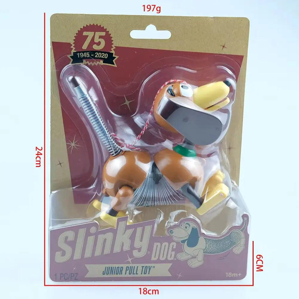 Disney Pixar Toy Story Stretch Slinky Dog Action Figures Toys Sheepherder Slinky Dog Woody Anime Figure Dolls Gifts for Kids