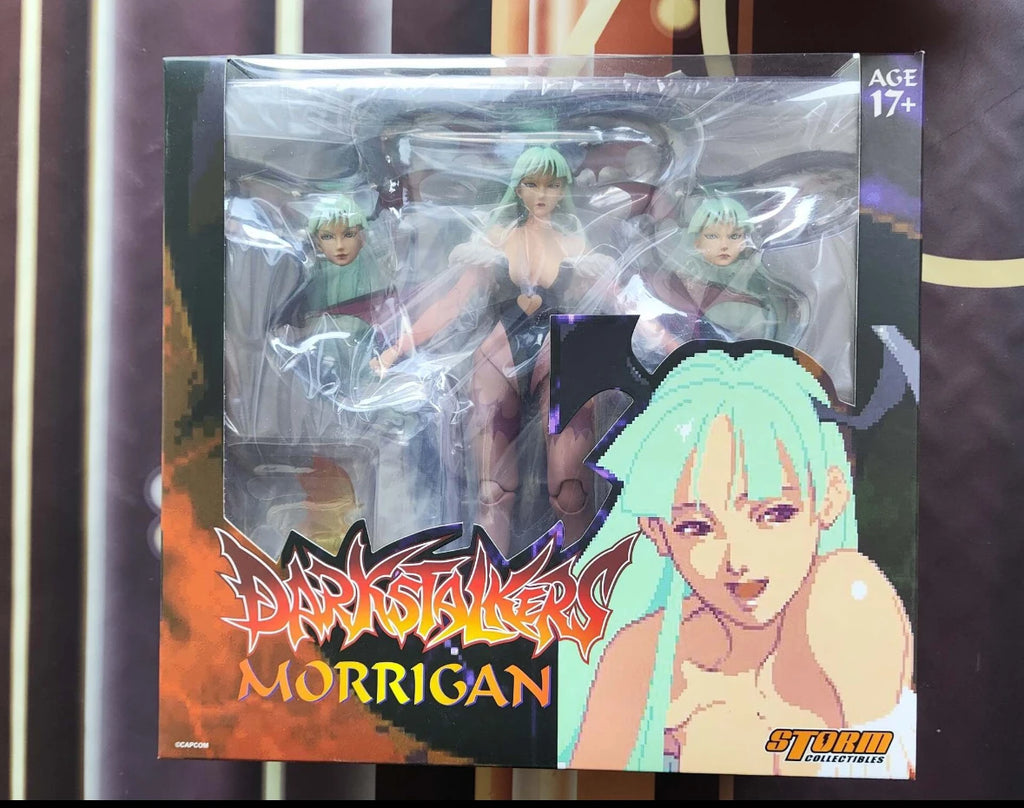 [In-Stock Original] Storm Collectibles Dark Hunters: Night Warrior Morrigan Aensland 1/12 Action Figure Model Toy
