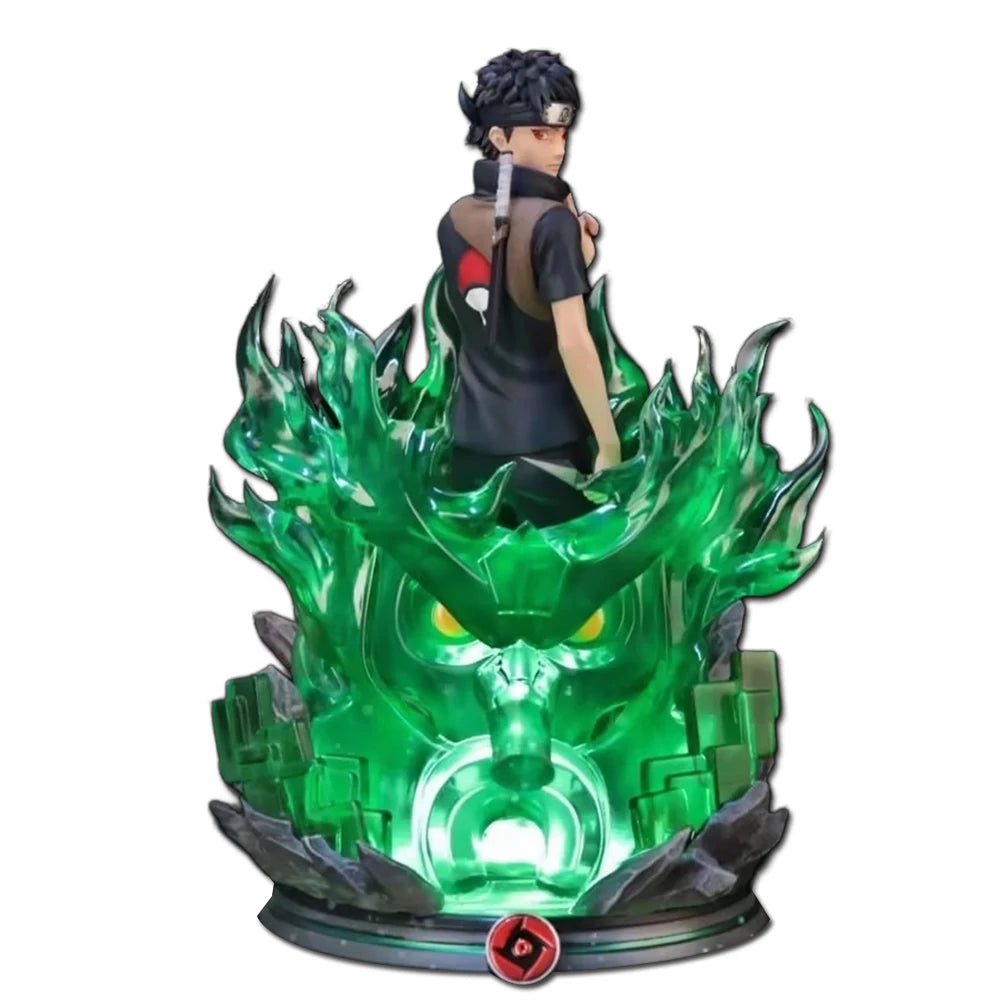 25CM Anime Naruto Uchiha Shisui Statue PVC Actionfigur Naruto Shippuden Kakashi Figur Sammlermodell Spielzeug Schreibtischdekoration