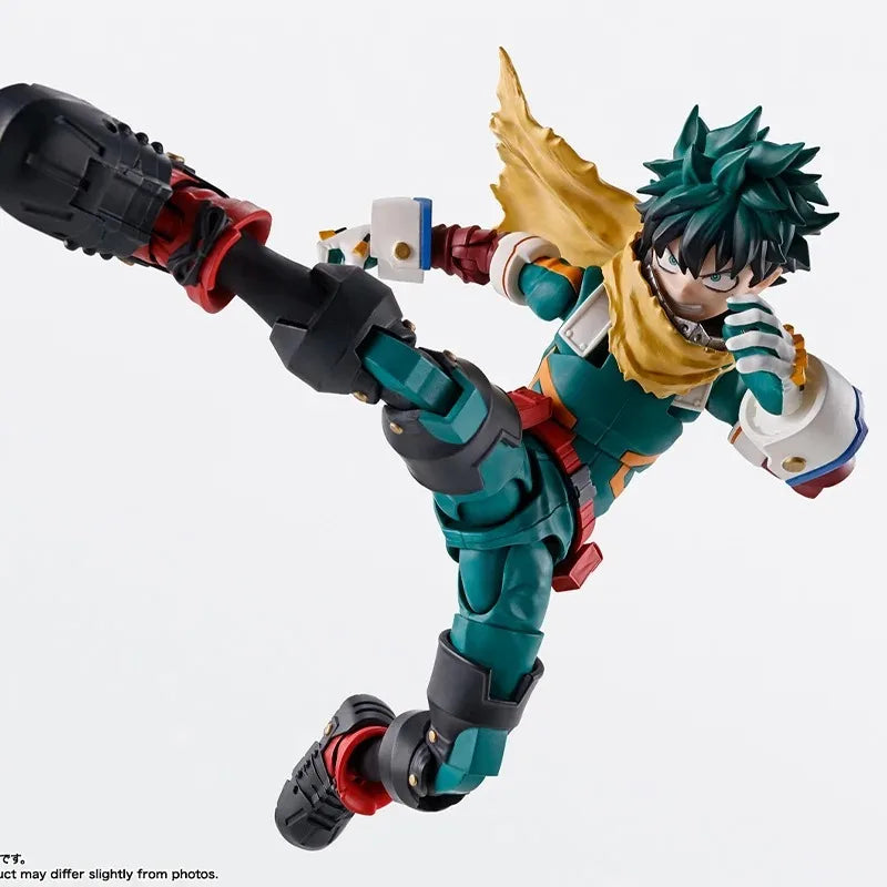 In Stock Bandai S.H.Figuarts Izuku Midoriya Deku Action Figure My Hero Academia SHF Anime Figure Action Model Collectible Toys