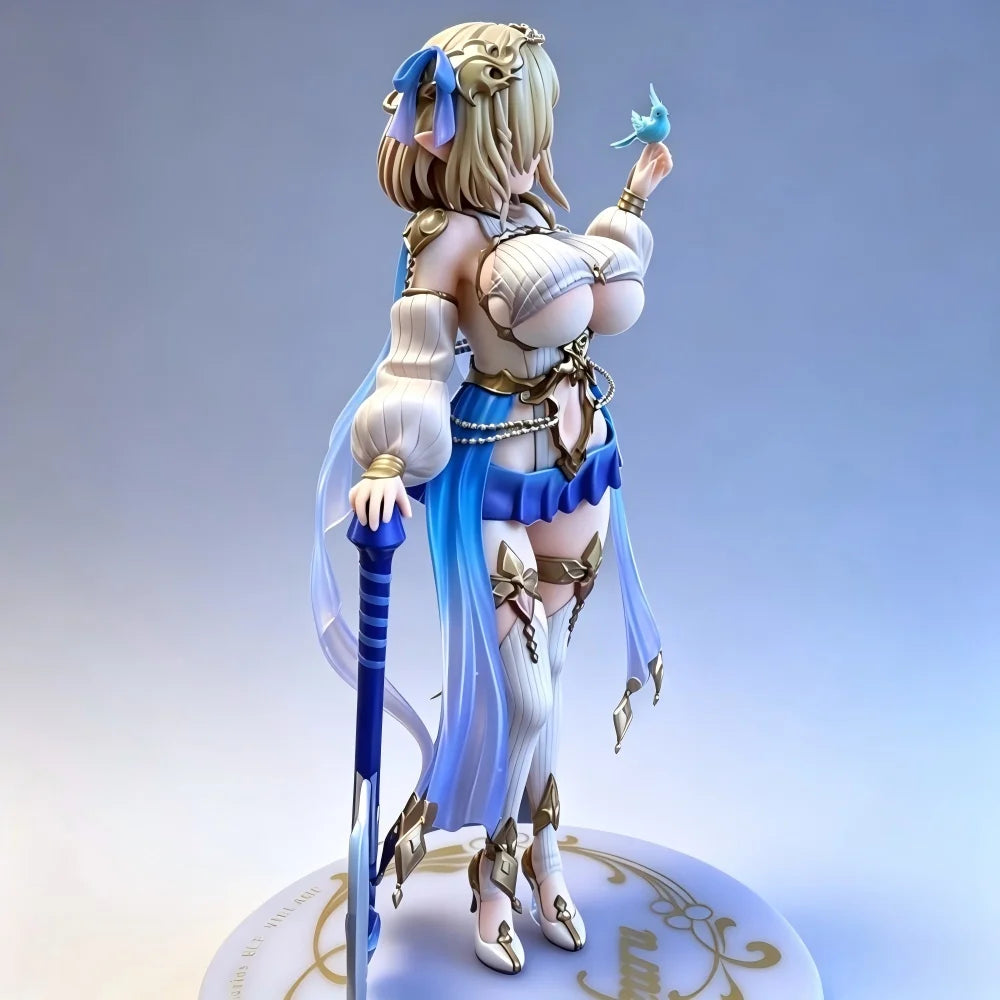   1/6 Scale 5th Villager Priscilla Female Character Model Kit PVC Garage Kit Collectible Complete Figure