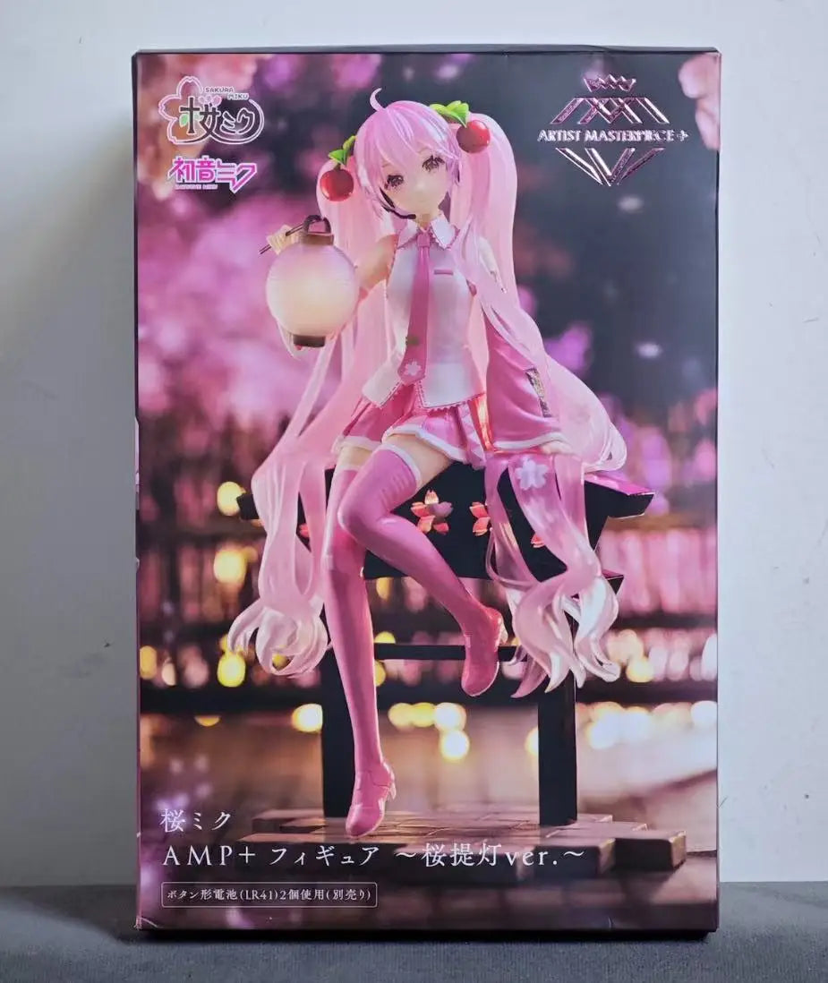 Hot Sale Original TAITO Sakura Future Carrying A Lantern Alice Princess Ver. Anime Figure Kawaii Model Toys