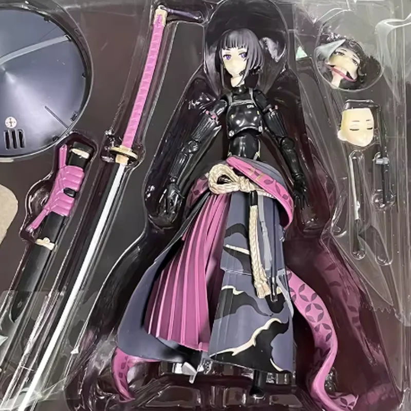In Stock High Quali Domestic Wuu Langman Mf Rong Samurai Girl Joint Plaything /2 Sc Pvc Collectible Figure Kids Toys