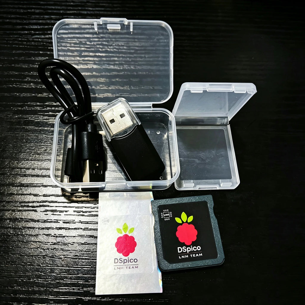 Open-Source DSpico with RP2040 MCU – Dual Power, 6MB/s SD Read, DS Mode & Pico Launcher Compatible With NDS NDSL DSi 3DS Console