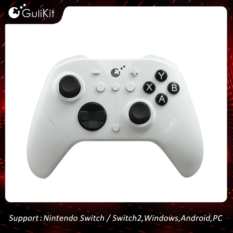 GuliKit ES Pro E-Sports Bluetooth Controller for Nintendo Switch / Switch 2, PC, Windows, Android Wake-up with TMR Joysticks