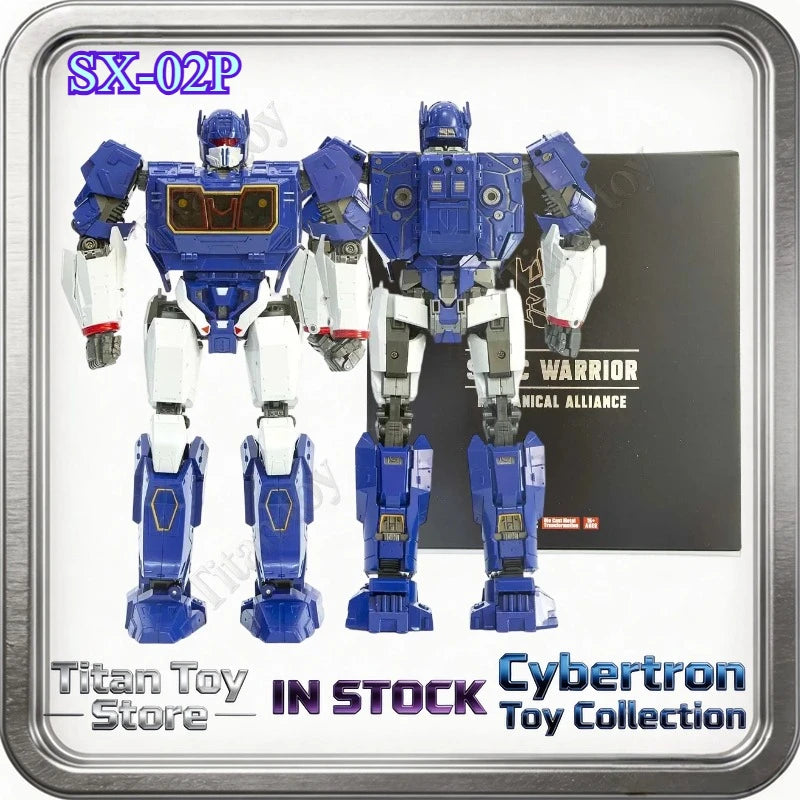 IN STOCK New Deformed Toy Thunder Warrior SX-02P SX02P Sonic Speed Warrior Action Movable Doll Toy Collection Gifts