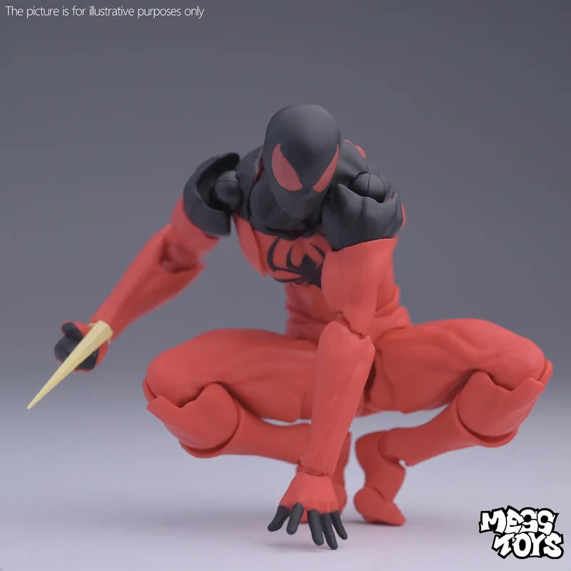 Mess Toys Spiderman Action Figure Superior Spider Man Kaine Peter Parker Ultimate Neighbor Collectible Model Gift Toys