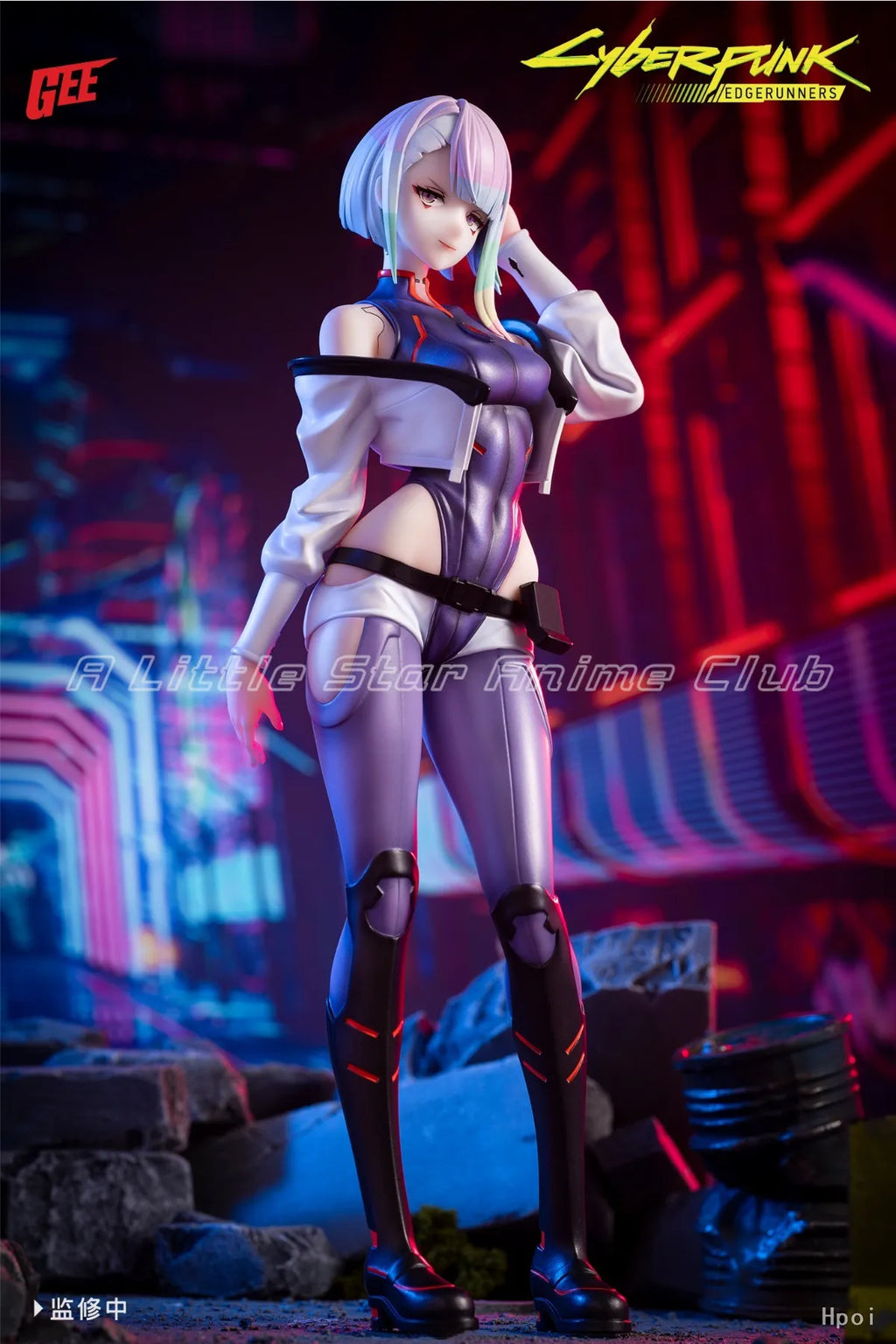 Auf Lager Original AniMester CYBERPUNK: EDGERUNNERS LUCY 1/7 Anime Figur Modell Sammlung Spielzeug Geschenke