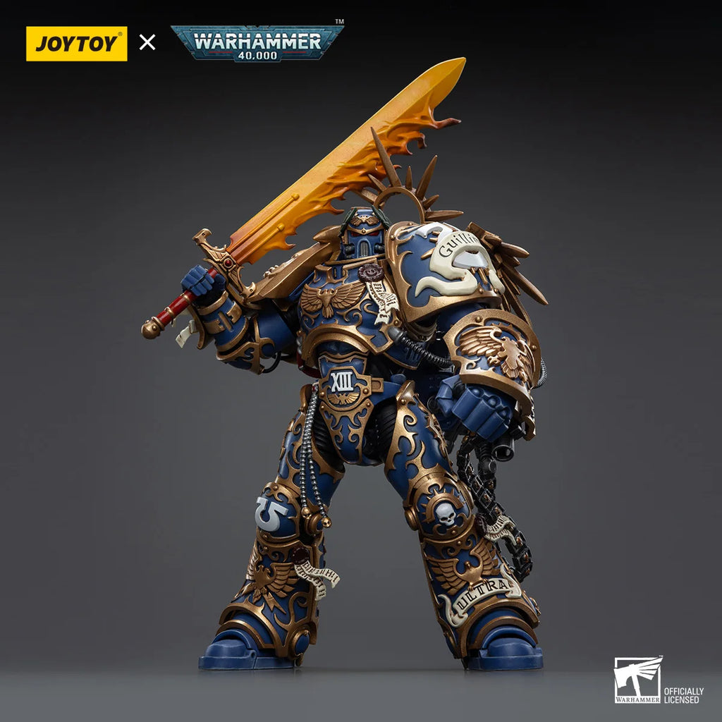 JOYTOY Warhammer 40K Ultramarines Primarch Roboute Guilliman Action Figures Collection Original Doll Decoration Gift Model