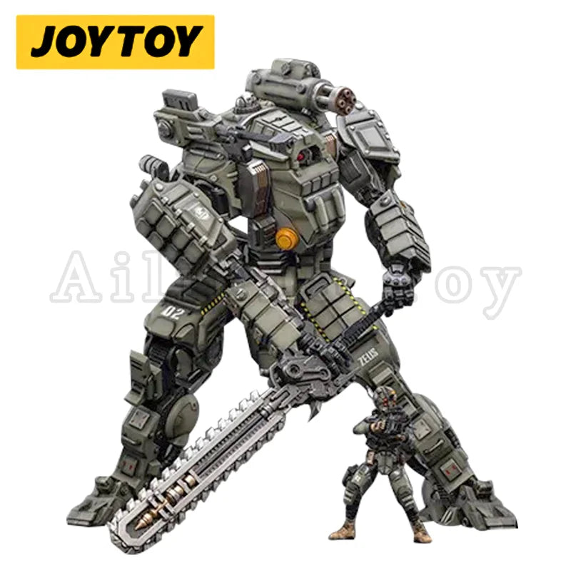 JOYTOY 1/18 Action Figure Mecha New Zeus Mecha Heavy Firepower Model Anime Collection Model Toy Gift