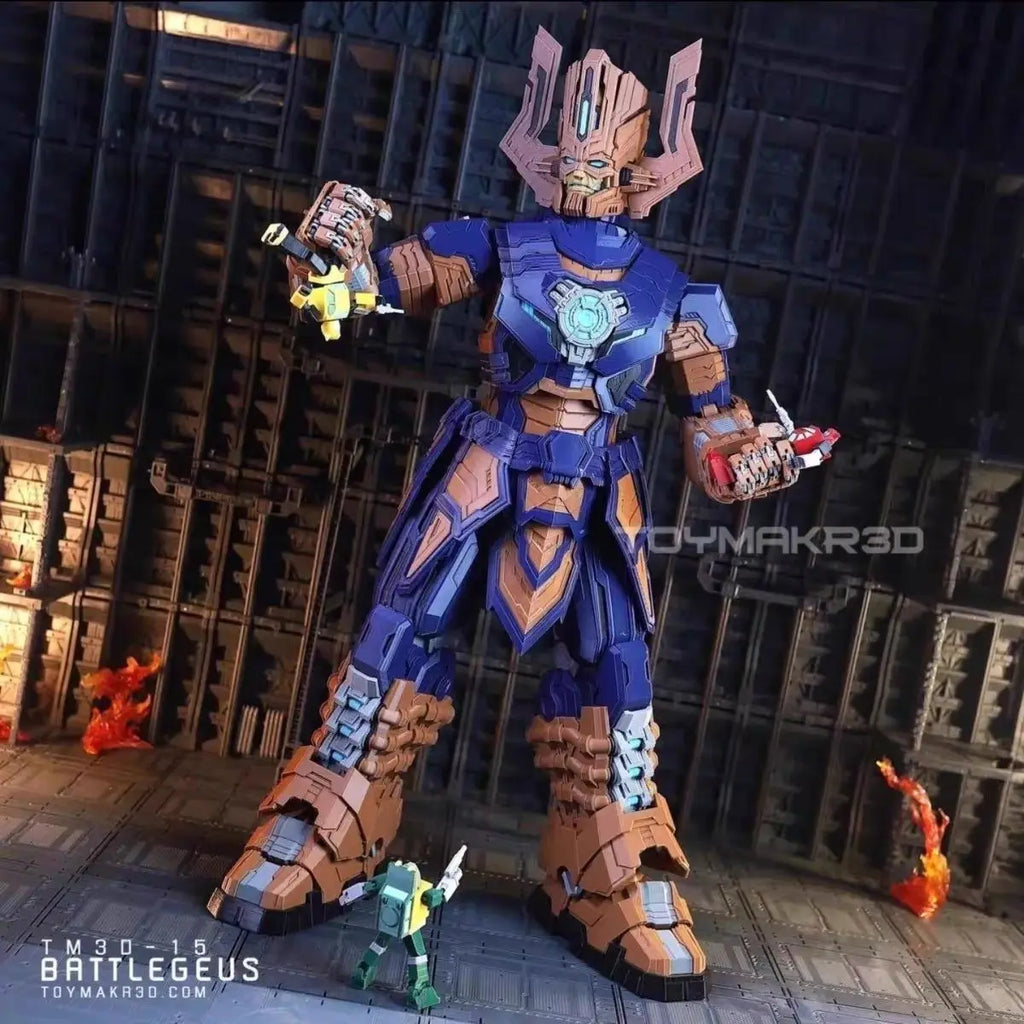 In Stock 3d Printing God Of War Mecha Assembled Full Body Movable Multi-Joint Model Toy Holiday Gifts Desktop Decoration