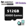 Game Card For ANBERNIC RG Rotate Retro Classic Games Android Handheld Gaming Console Memory Card TF Card SD Card 512G PS2 PSP