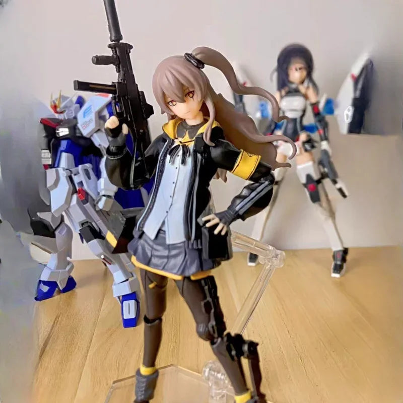 15cm Girls Frontline Figure Ump45 Anime Figures Tactical Humanoid Figurine Model Statue Doll Collection Decoration Toy Kids Gift