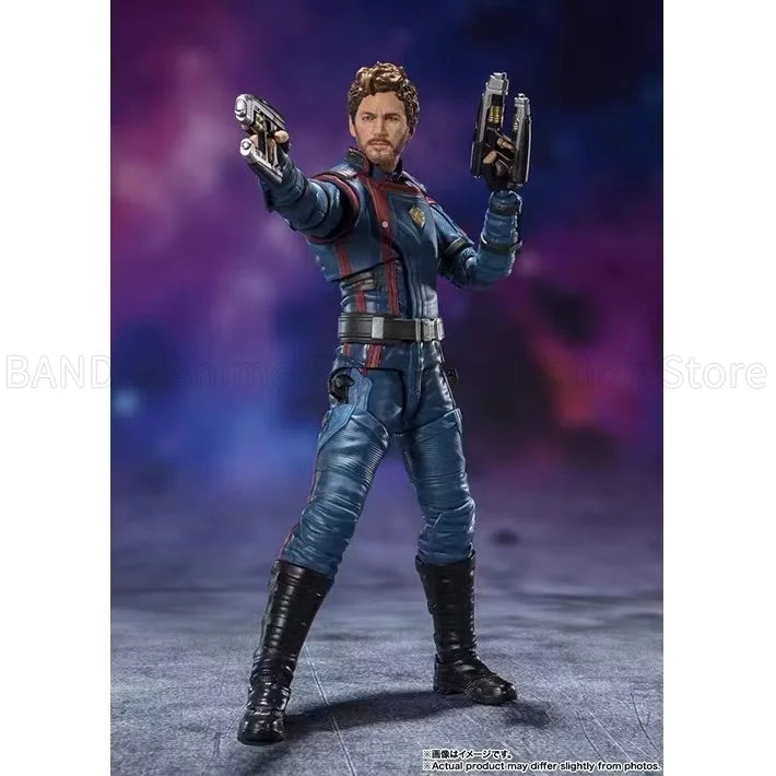In Stock Original MarvelLegends S.H.Figuarts Marvel Shf Star Lord Rocket Raccoon Guardians of The Galaxy3 Action Figure Gift