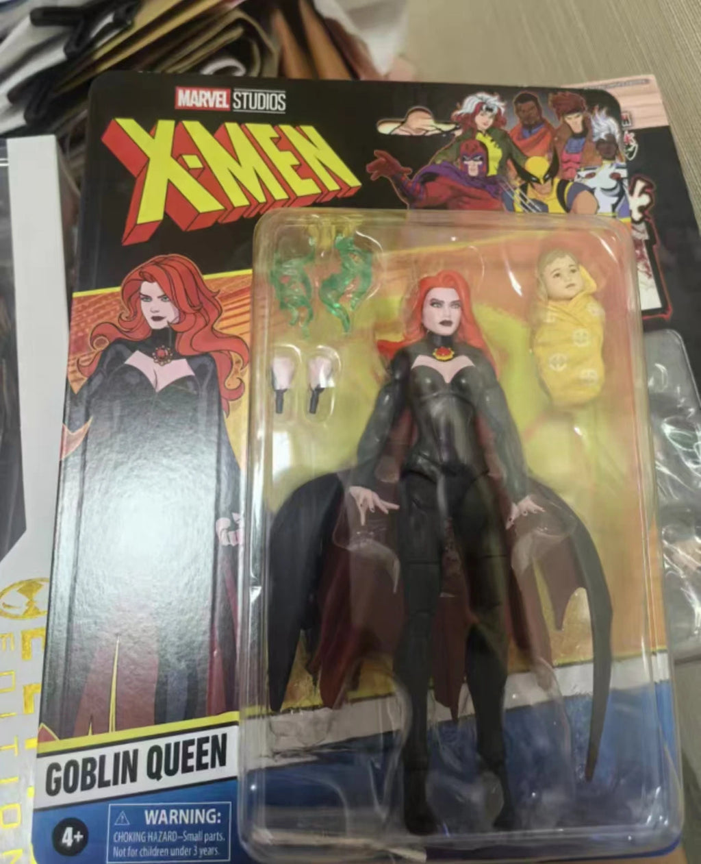 Original Hasbro Marvel Legends Series X-MEN GOBLIN QUEEN Anime Figure Toy Collection Model