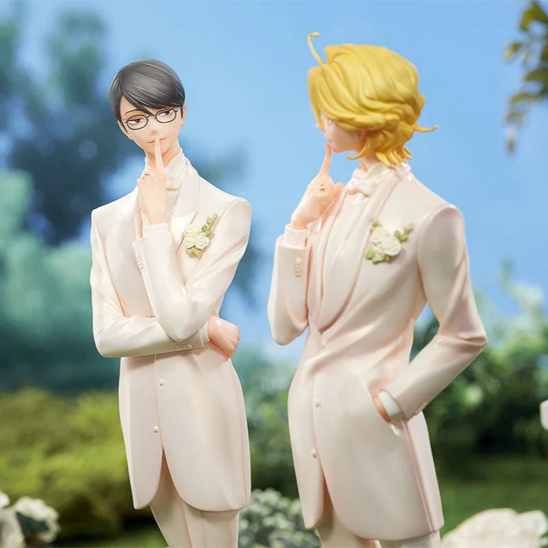 Level Doukyusei Sajou Rihito Kusakabe Hikaru Wedding Suit Anime Action Figures Collectible Model Toys